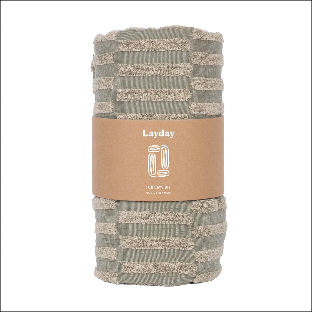 Canyon Olive Towel