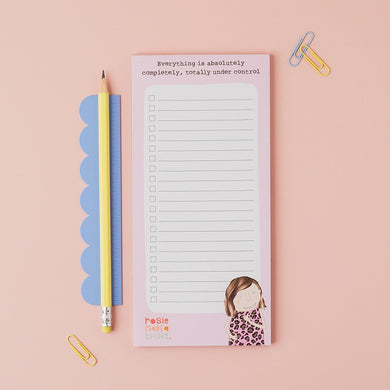 Rosie Made A Thing - Under Control - Magnetic Notepad