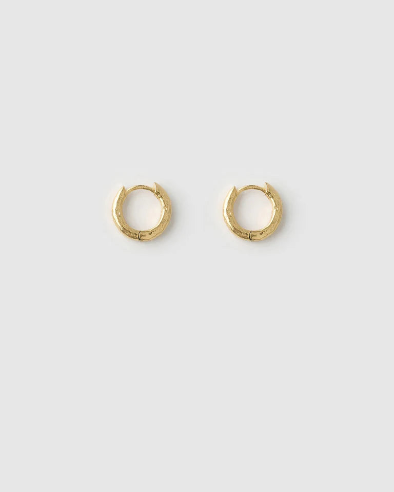 Luka Gold Huggie Earrings