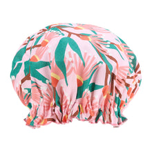 Linen Shower Cap - Blossom Branches