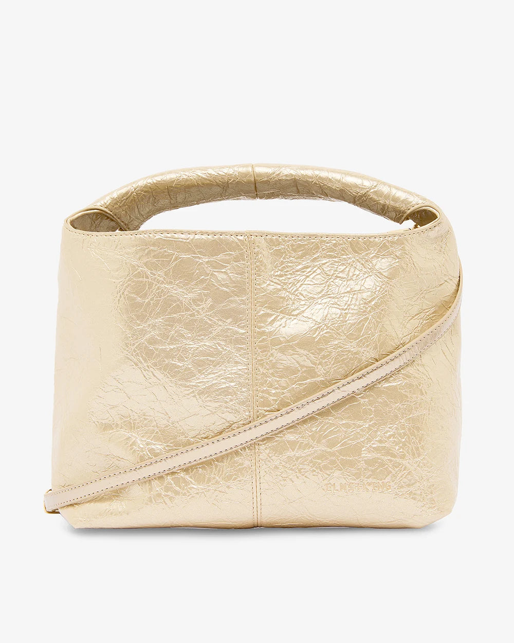 Linton Crossbody Large Crinkle Gold