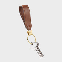 Orbitkey Loop Keychain - Caramel/Gold