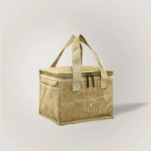 Lunch Squared Waxed Canvas Lunch Bag Ginger