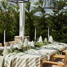 Estelle Green Stripe Tablecloths