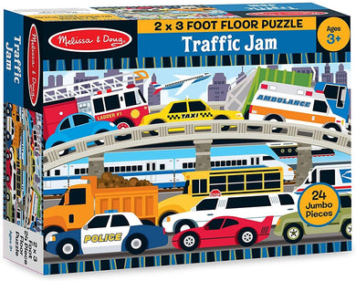 Traffic Jam Floor Puzzle 24 Piece