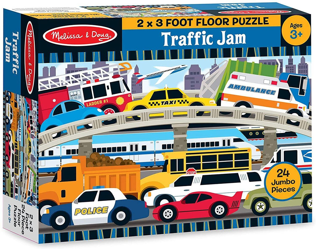 Traffic Jam Floor Puzzle 24 Piece
