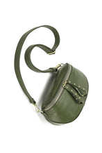 Obsessed Army/Gold Bag Leather Strap