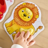 Match and Feel two-piece puzzle