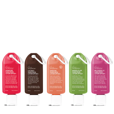 Traveller 75ml Sunscreen SPF 50+ (Various Scents)