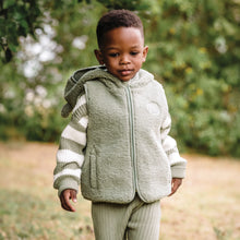 Sherpa Vest - Olive