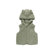 Sherpa Vest - Olive