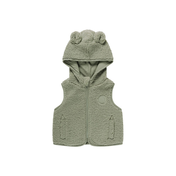 Sherpa Vest - Olive
