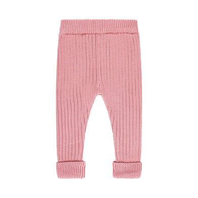 Chunky Rib Knit Pant - Cameo