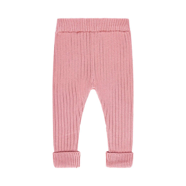 Chunky Rib Knit Pant - Cameo