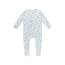 Day or Night Onesie - Blue Haze Cars