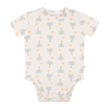 Onesie Short Sleeve - Palm Sunset