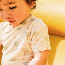 Onesie Short Sleeve - Palm Sunset