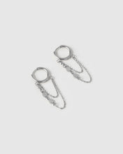Paloma Silver Huggie