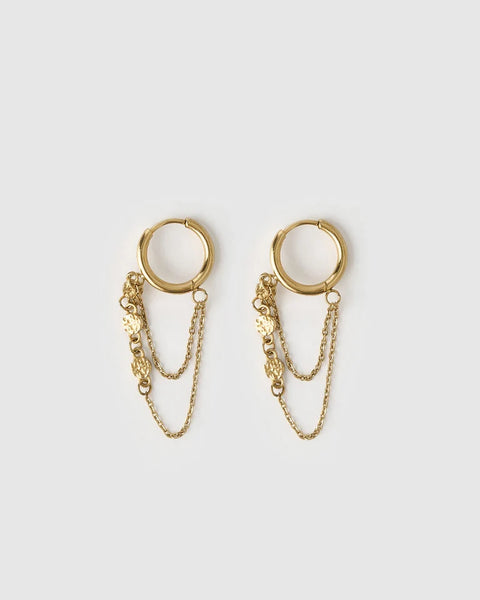 Paloma Gold Huggie Earring