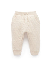 Quilted Track Pants - Wheat (various size)