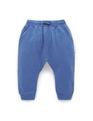 Slouchy Track Pant - Canal