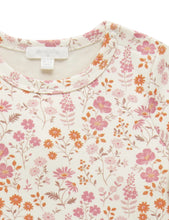 Thick Layering Top Fox Glove Floral