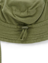 Olive Linen Sun Hat (Various Sizes)