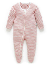 Pink Stripe Zip Growsuit (Various Sizes)