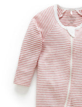 Pink Stripe Zip Growsuit (Various Sizes)