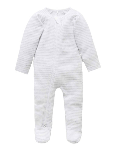 Grey Stripe Zip Growsuit (Various Sizes)