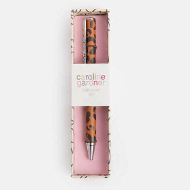 Leopard Print Boxed Pen