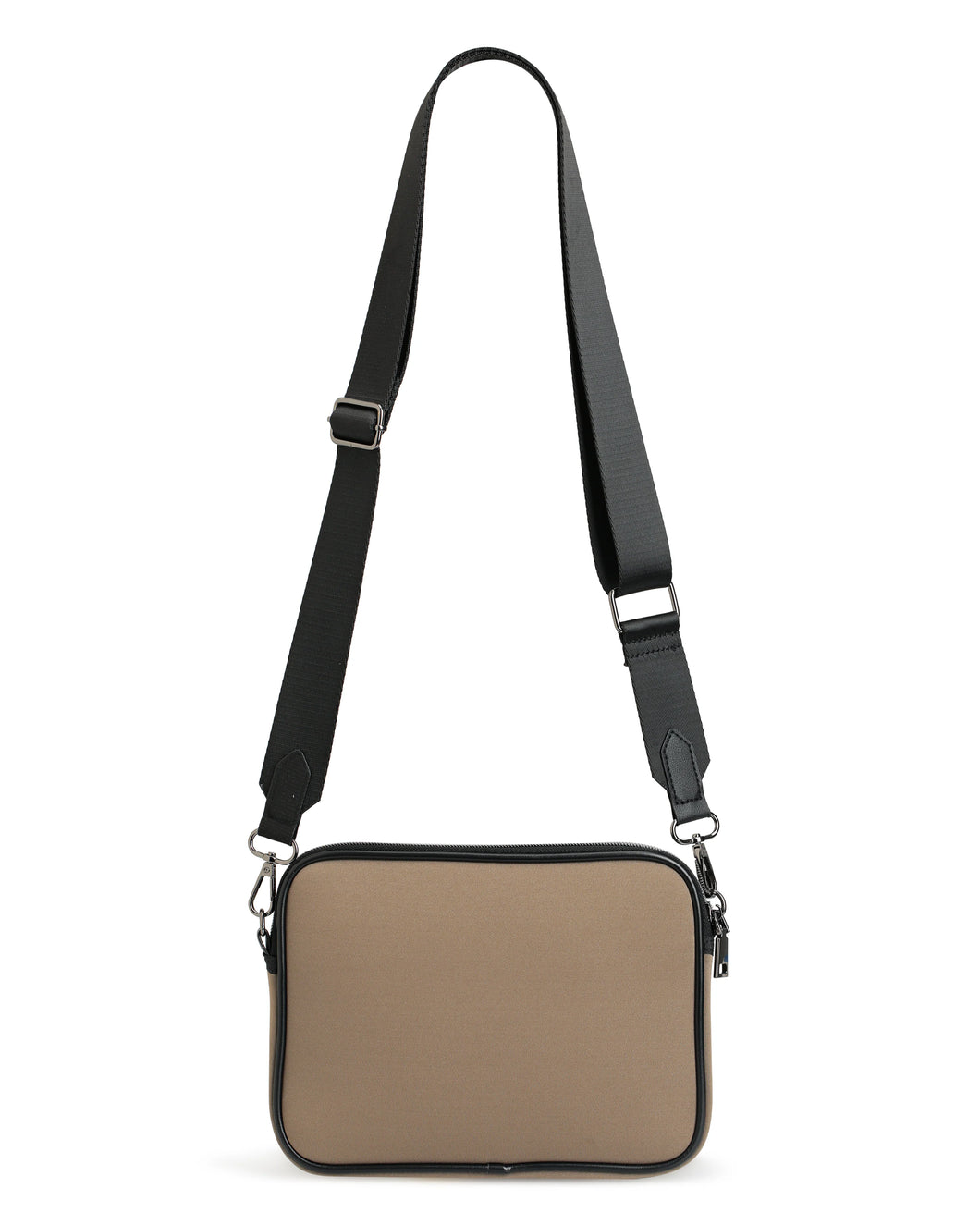 The Piper Bag WALNUT Neoprene Crossbody Bag Style and Leaf Co