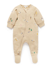 Farm Friends Embroidered Fleece Growsuit