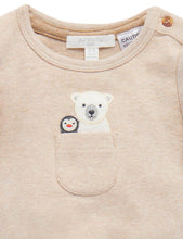 Snow Friends Bodysuit Camel Melange (Various Sizes)