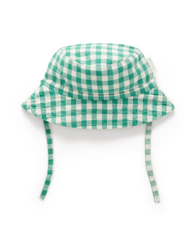 Palm Gingham Sun Hat (Various Sizes)