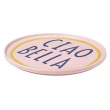 Ciao Bella Plate - Pink