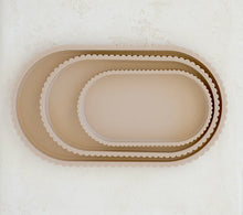 Scalloped Trinket Tray - Oatmeal