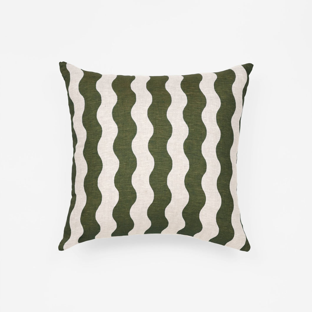 Ripple Cushion Olive