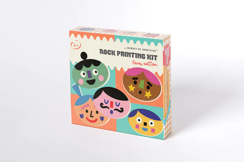 Kids Rock Painting Kit- Cool Faces