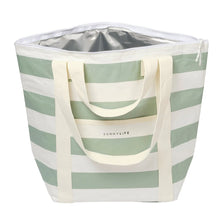 Cooler Tote - Olive Stripe