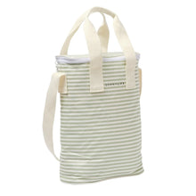 Drinks Cooler Bag - Stripe Sage