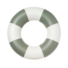 Slim Pool Ring - Olive Stripe