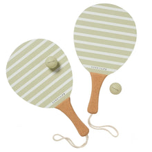 Vintage Beach Paddles - Stripe Sage