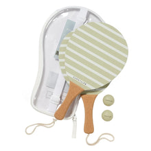 Vintage Beach Paddles - Stripe Sage