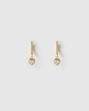 Sugar Gold Huggie Earring