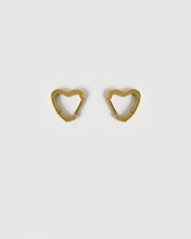 Sweetheart Gold Earrings - small