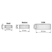 Scalloped Trinket Bowl Set - Moss Green