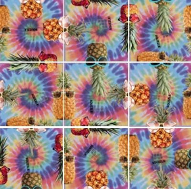 Squzzle Puzzle Groovy Pineapples