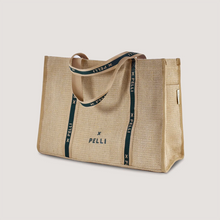 Tamarama Deluxe Tote in Natural Jute Weave