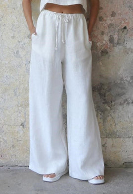 Tara Pants White